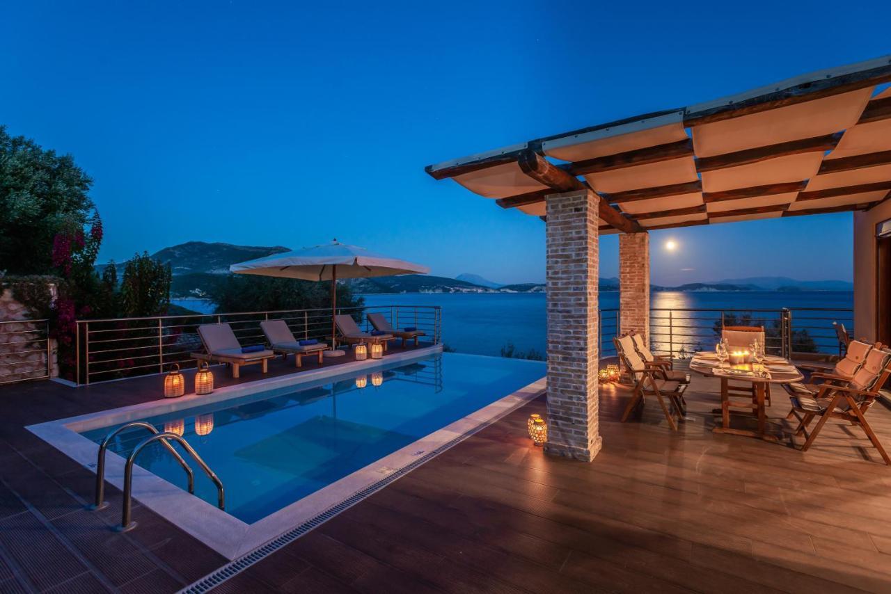 Iris Villas Lefkada - Marine Villa With Private Sea Access Sívota Eksteriør billede