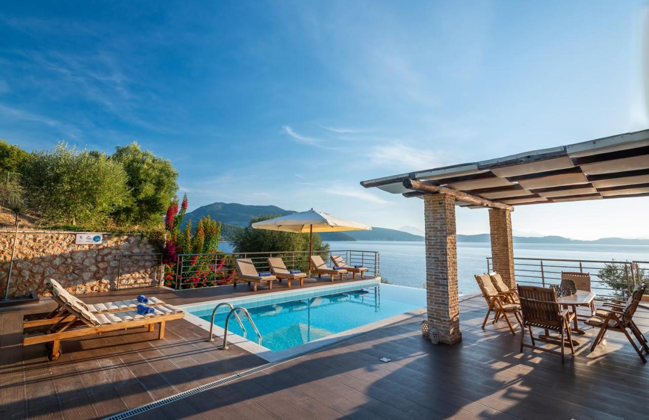 Iris Villas Lefkada - Marine Villa With Private Sea Access Sívota Eksteriør billede