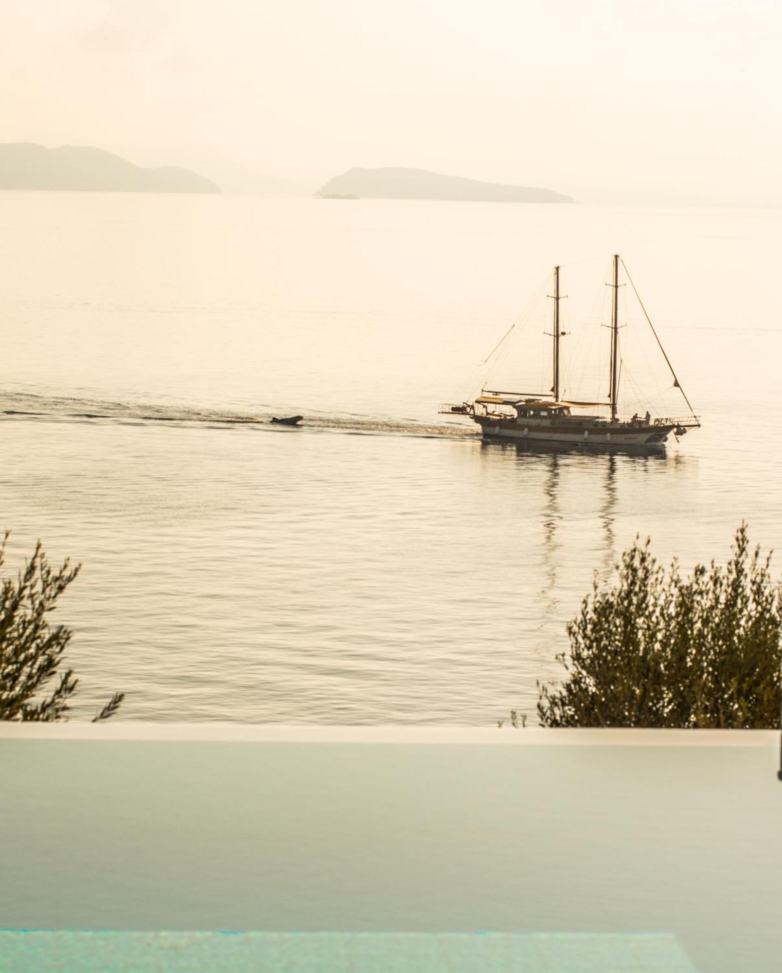 Iris Villas Lefkada - Marine Villa With Private Sea Access Sívota Eksteriør billede