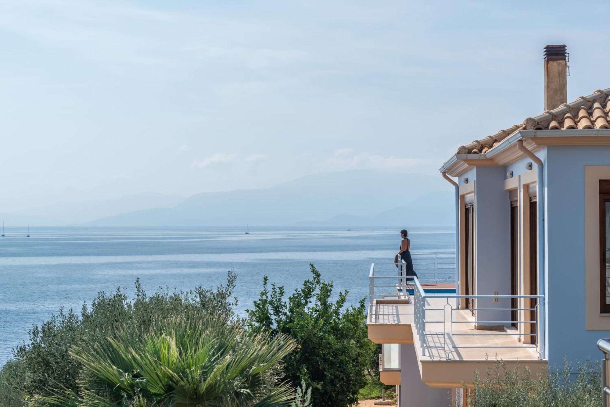 Iris Villas Lefkada - Marine Villa With Private Sea Access Sívota Eksteriør billede