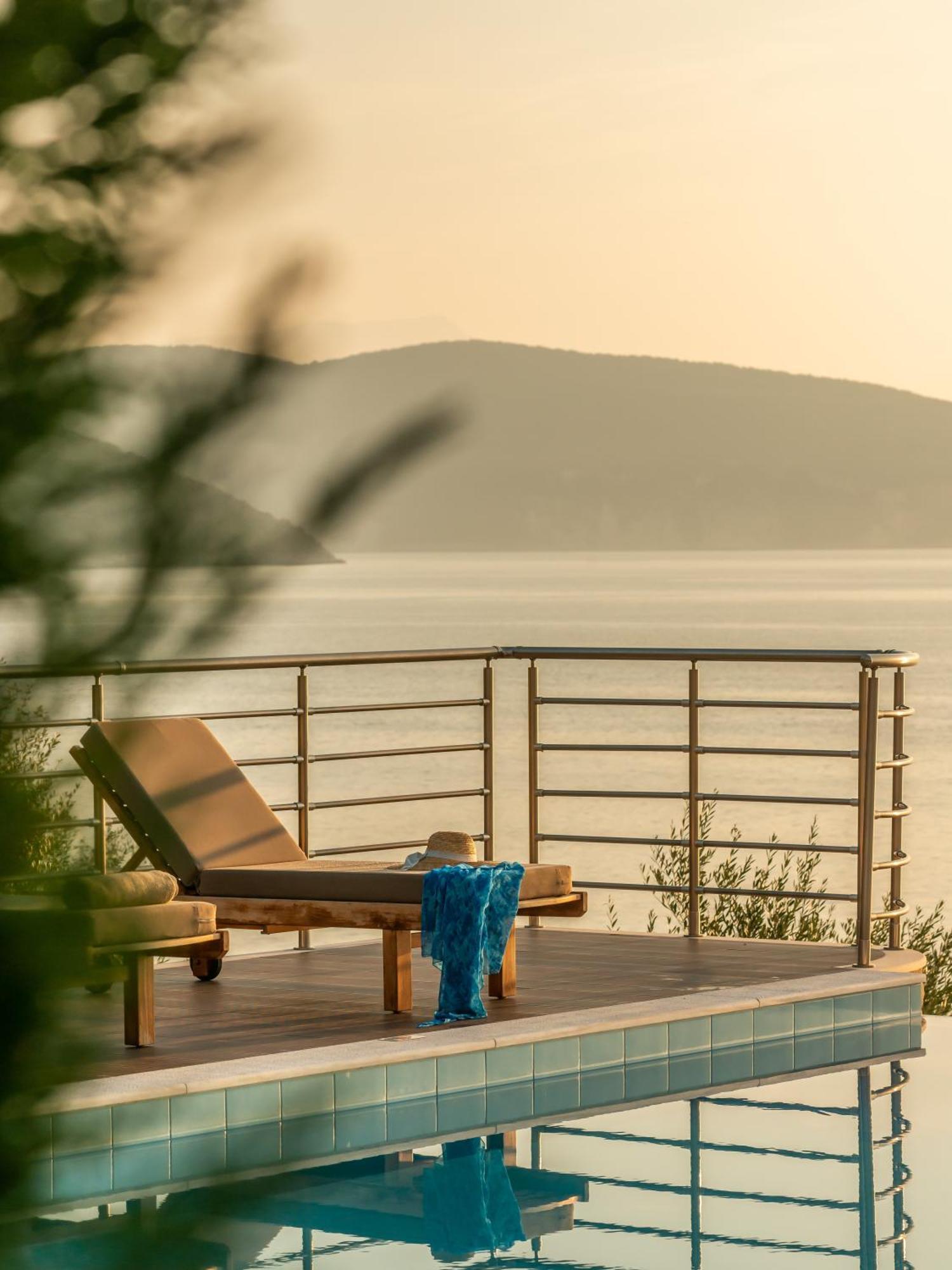 Iris Villas Lefkada - Marine Villa With Private Sea Access Sívota Eksteriør billede